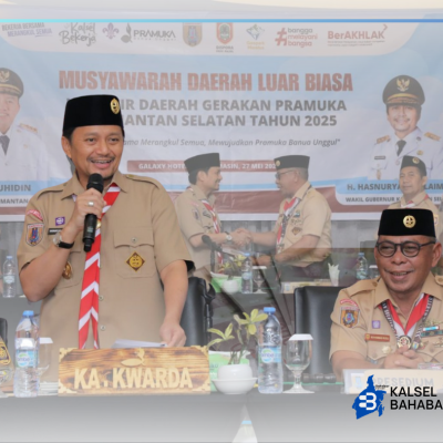 Hasnuryadi Sulaiman Nahkodai Pramuka Kalsel, Siap Bawa Gerakan Lebih Inklusif dan Adaptif